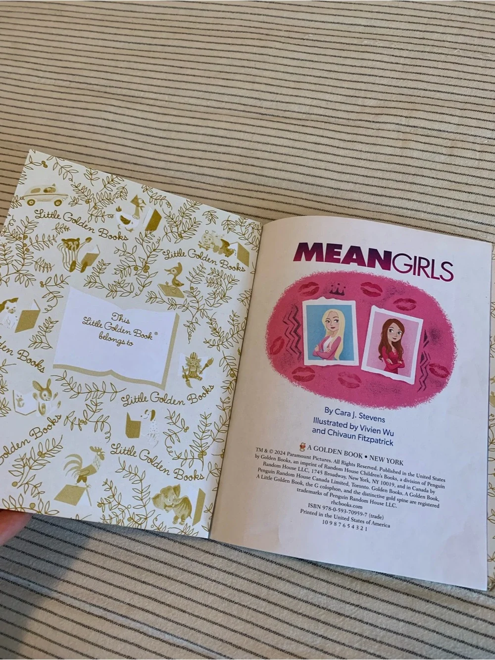 Mean Girls Little Golden Book